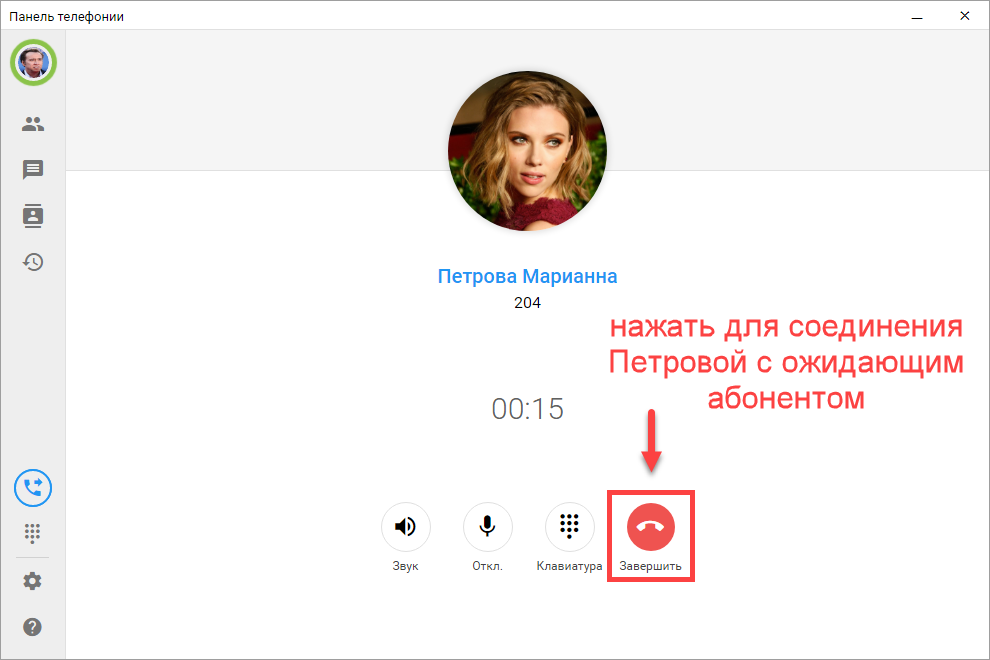 МИКО: внешняя панель, перевод звонка